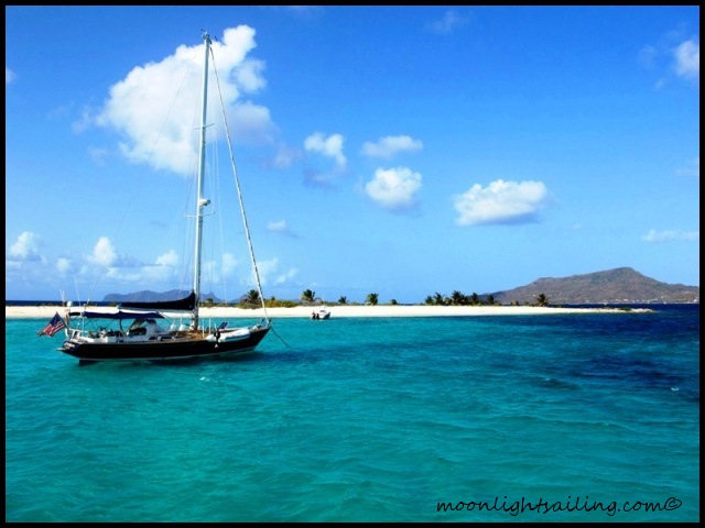 Anchorage of Sandy Island