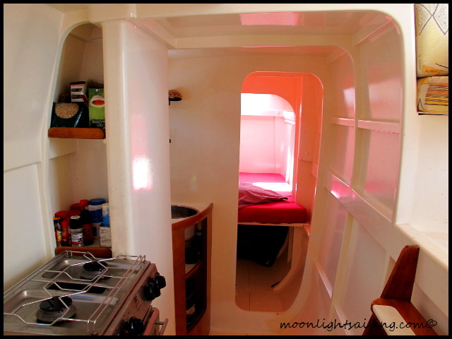 Starboard hull