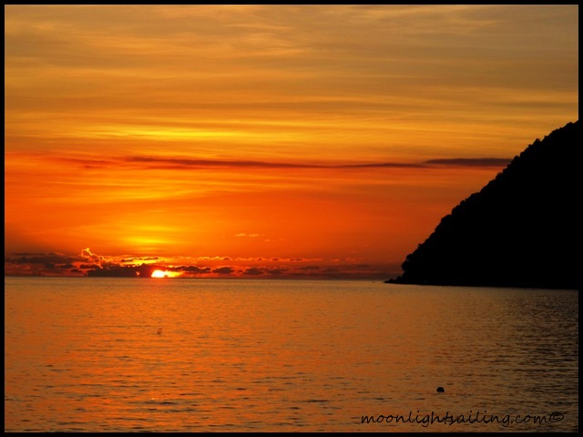Sunset Grande Anse Martinique