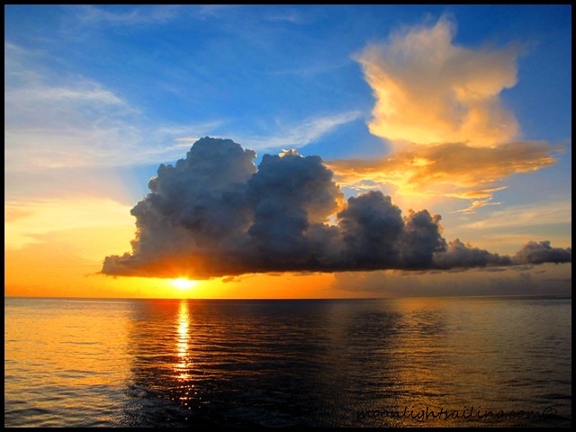 Sunset in Saint Lucia