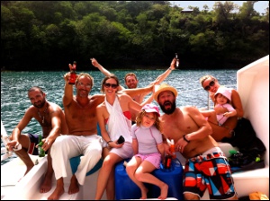 quipage d'une croisiere en Martinque