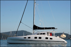 Catamaran location Iles Whitsundays