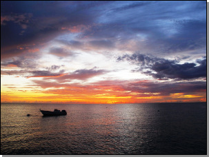 mouillage ile Moustique