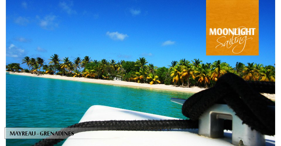 Salt Whistle Bay beach in Mayreau in Grenadines